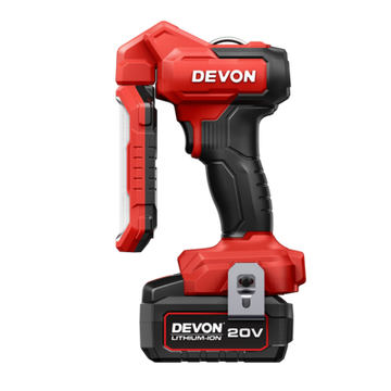 大有DEVON 摺疊檢修燈(鋰20V)(1000流明)(淨機) 5536-LI-20